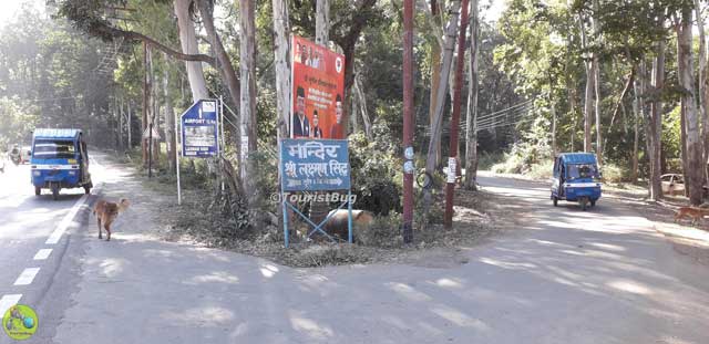 Route of laxman sidh mandir