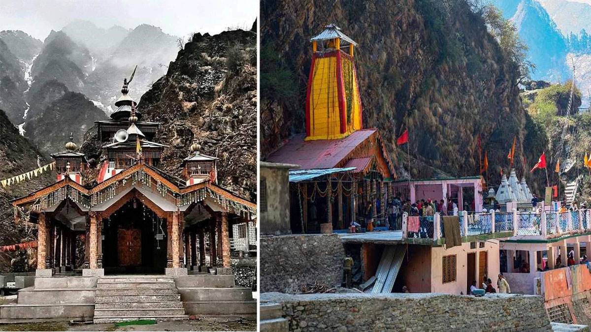खरसाली गांव में सोमेश्वर महाराज मंदिर के कपाट शीतकाल के लिए बंद