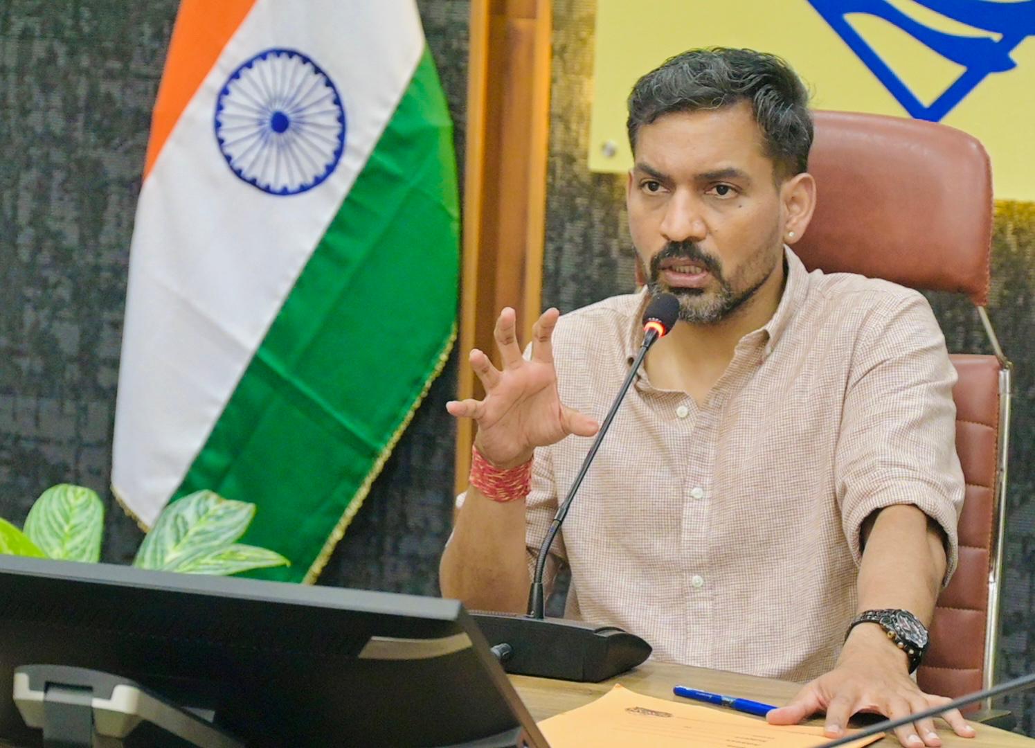 DM Ashish Chauhan